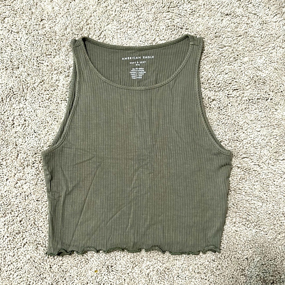 NWOT Soft & Sexy Ribbed Crop Top